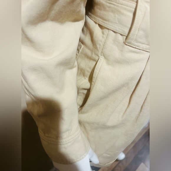 Sandro Paris Pleated cotton and linen-blend twill playsuit - Picture 12 of 12